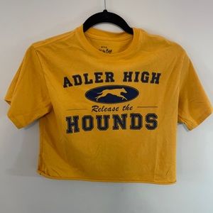 Yellow Women’s crop top! Size: SMALL.